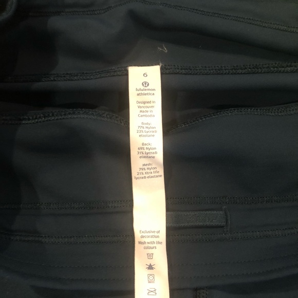 Lululemon Mesh Revitalize Crop Leggings - Picture 5 of 8